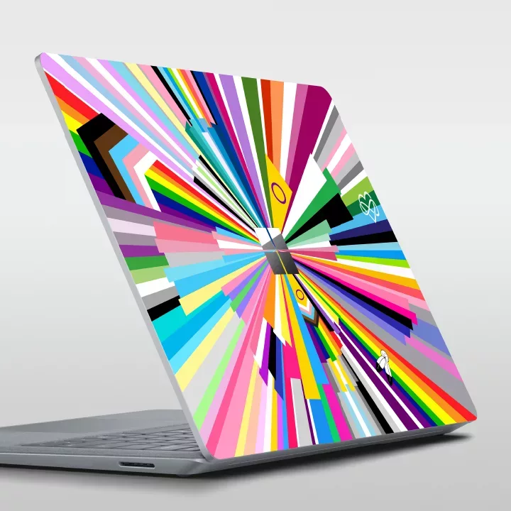 Surface with limited-edition Pride Skin