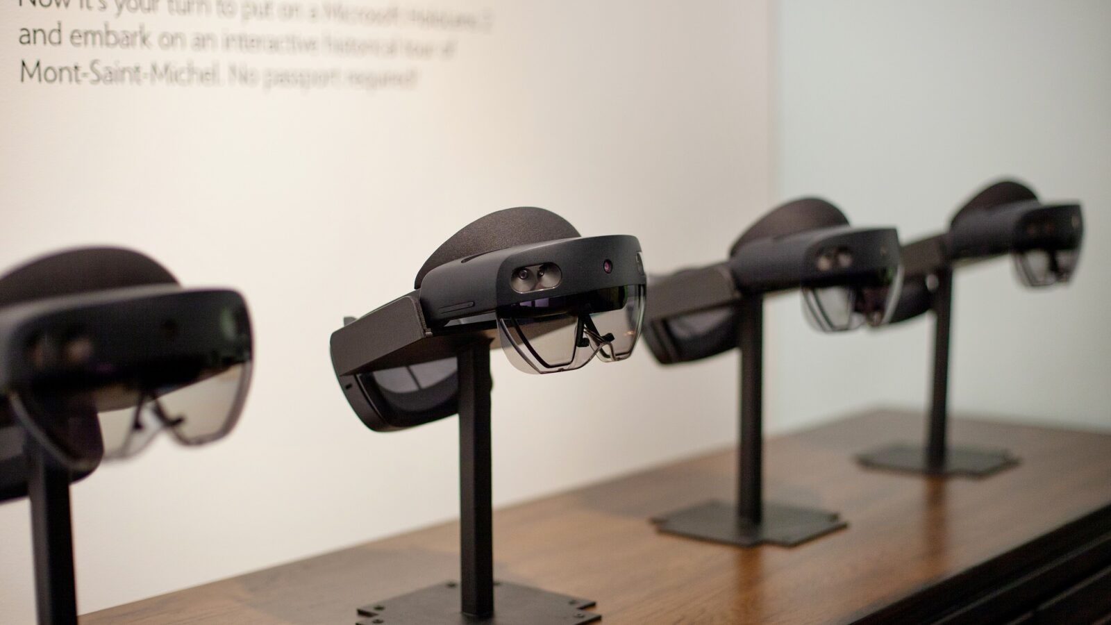 HoloLens 2 on display
