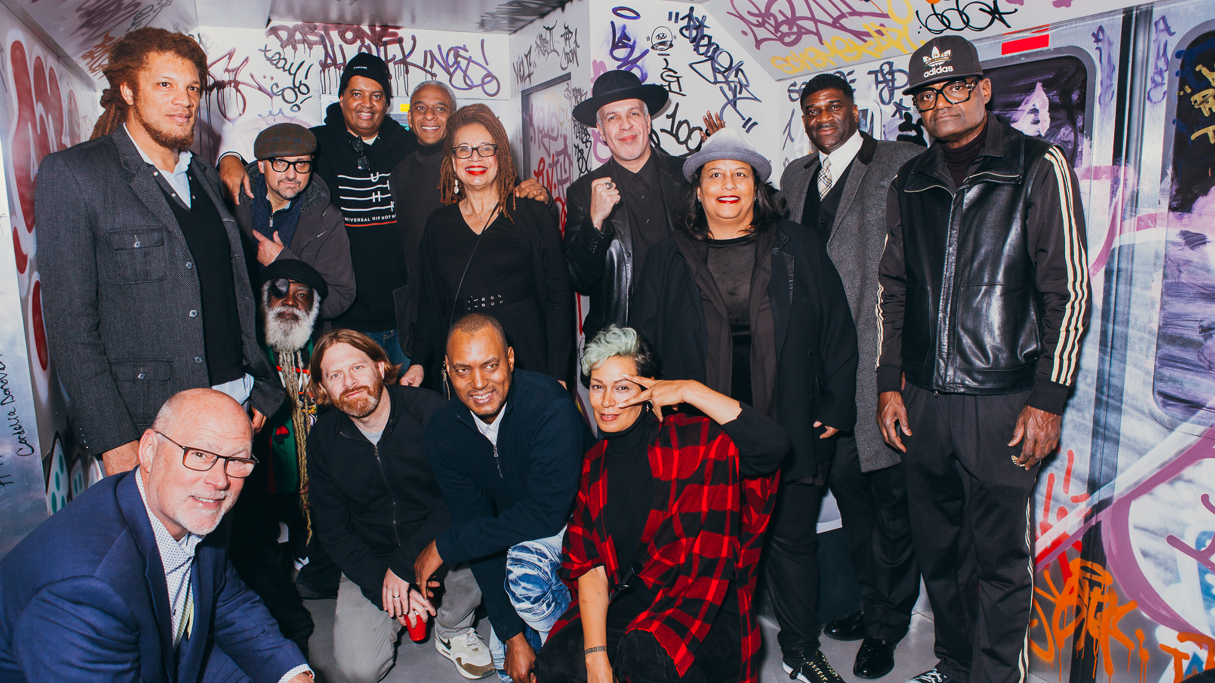 The team that brought the [R]Evolution of Hip Hop to life includes hip hop artists and managers, journalists, curators, professors, collectors, Bronx community activists, and more