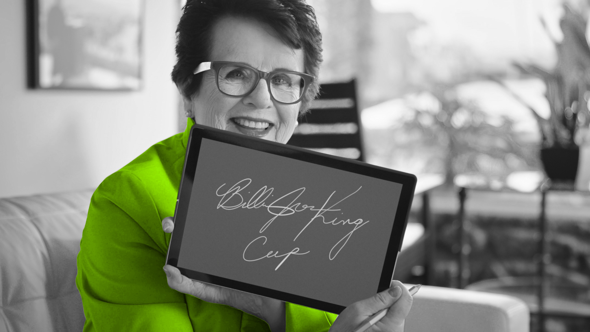 Billie Jean King is a legend in women’s tennis and a game-changing pioneer in women’s sports more broadly. She has a mantra that’s guided her career spanning decades: “progress never ends.” While she may no longer be playing on center court, she continues to champion the next generation of women in sports, tirelessly advocating for “equal pay for equal play” and continuing to develop tools and resources that empower women in sports to be their best.