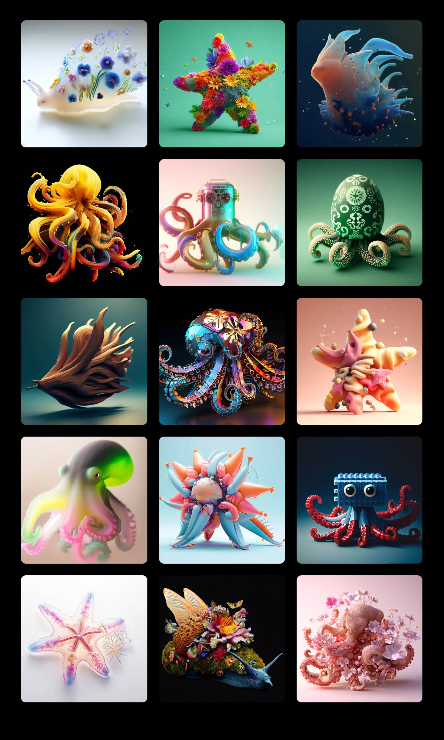 Octopus pack - screenshots.